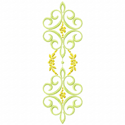 Flowers And Tree Embroidery Design 9 Flowers And Tree Embroidery Design 9